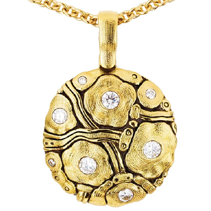 Alex Sepkus Summer Flowers Pendant Necklace - M-105D