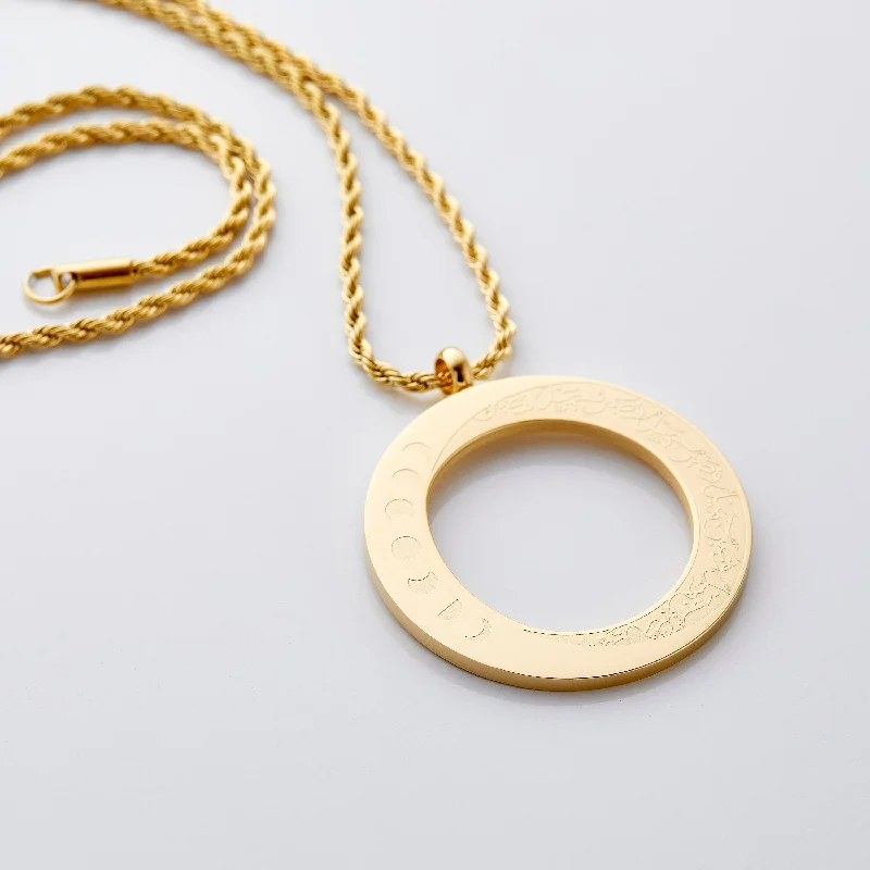 Bar Gold Bracelet Beautiful Patience Moon Necklace | Women