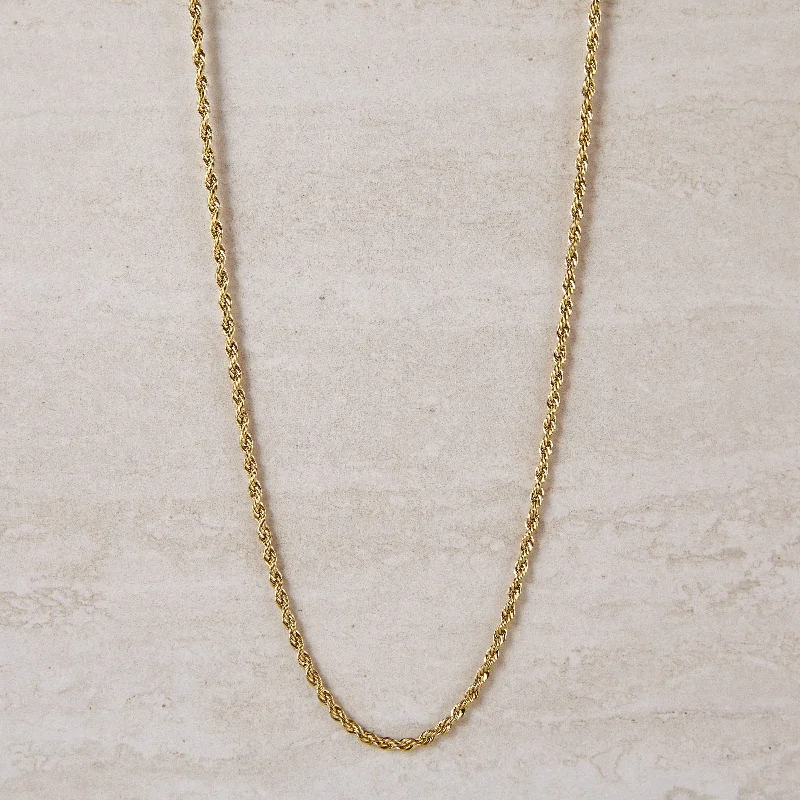 Stylish Gold Cuff Rope Chain Choker