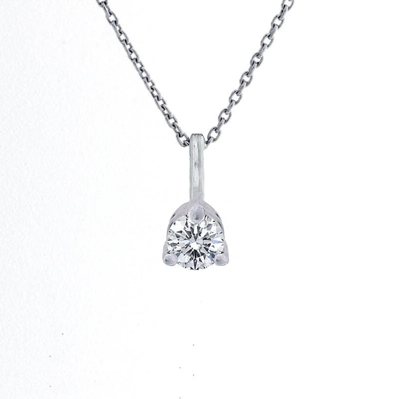 Forevermark Solitaire Pendant, 0.30 carat