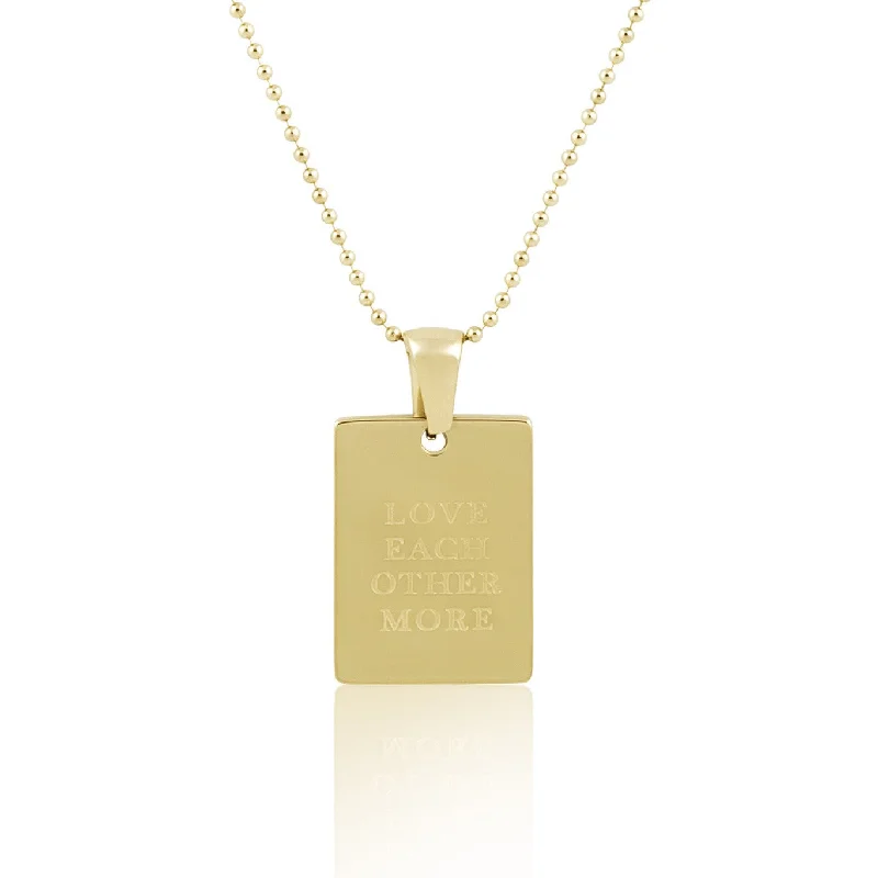 Love Each Other More Necklace