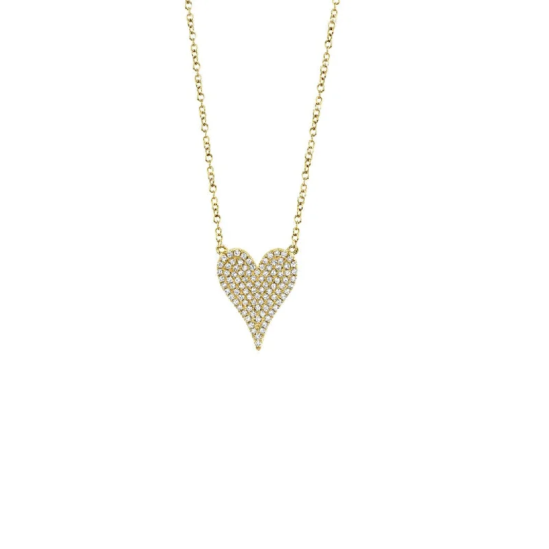 0.21 ctw Diamond Heart Pendant