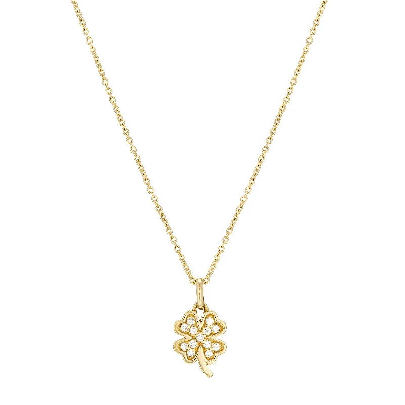 Clover Diamond Necklace