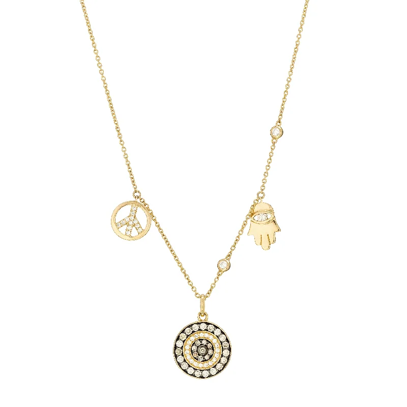 Diamond Symbols Necklace