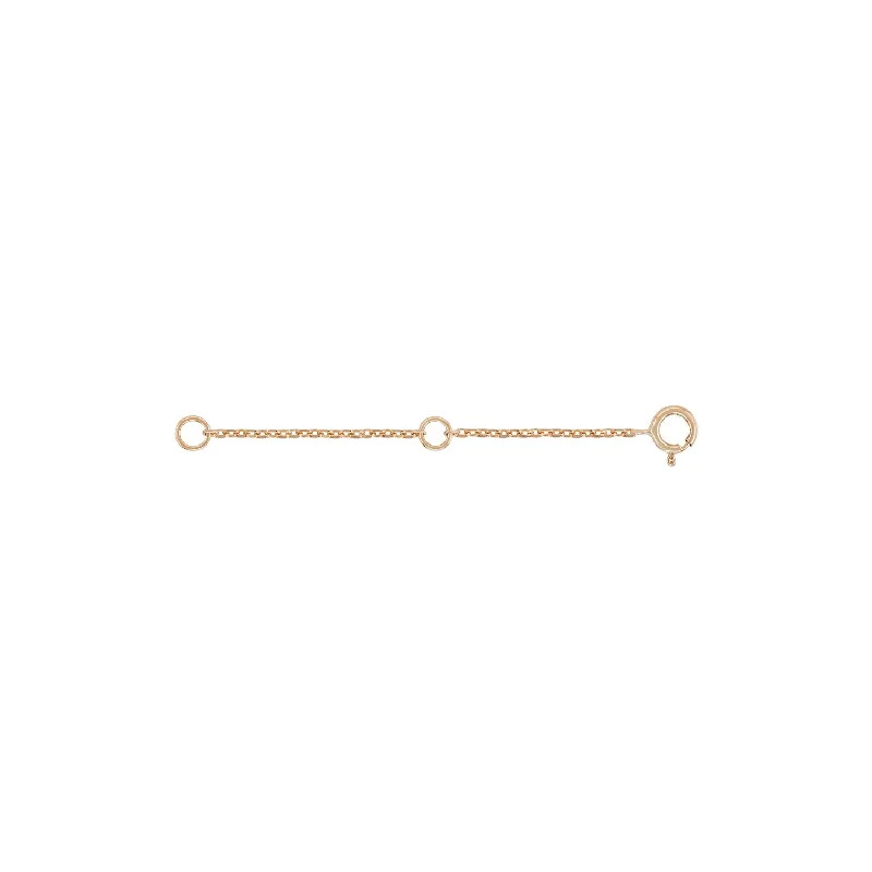 2 Inches Chain Extender, 14K Rose Gold