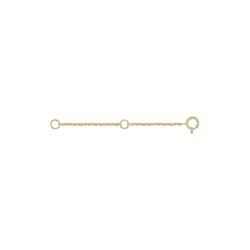 2 Inches Chain Extender, 14K Yellow Gold