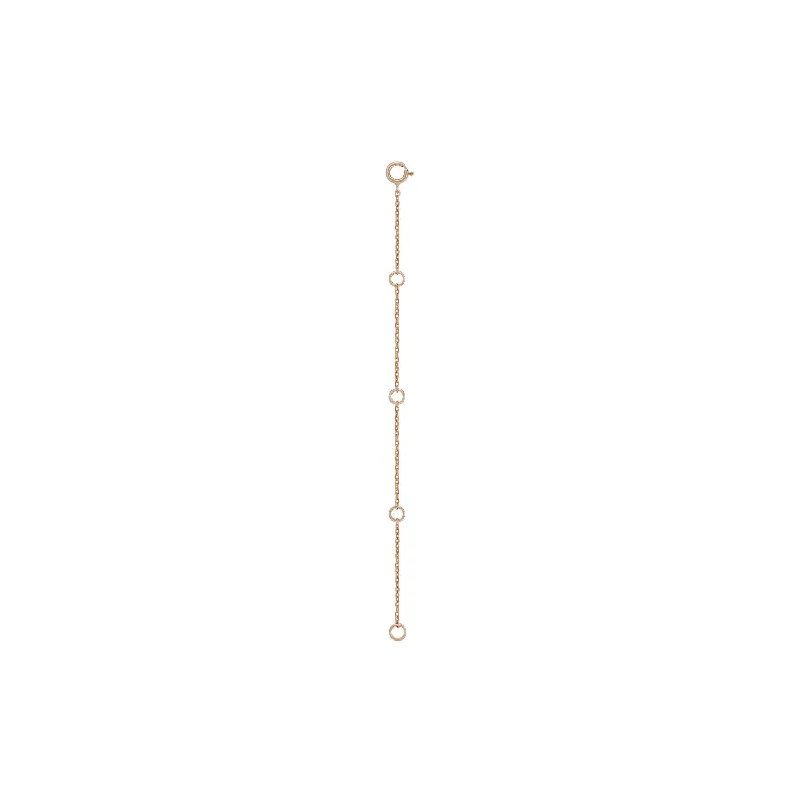 4 Inches Chain Extender, 14K Rose Gold