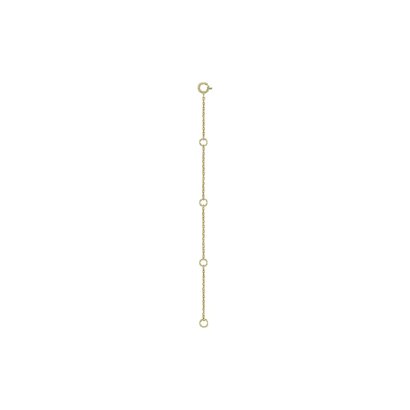 4 Inches Chain Extender, 14K Yellow Gold