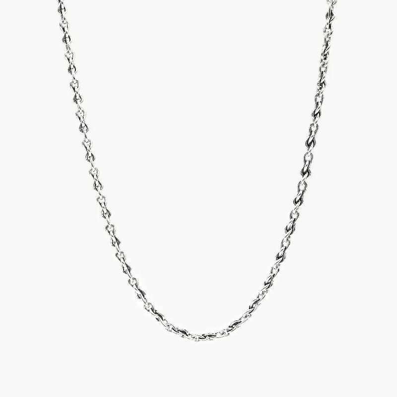 4mm Sterling Silver "Hydra" Chain Necklace