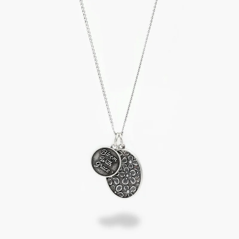 Bloom With Grace "Daisy" Silver Necklace