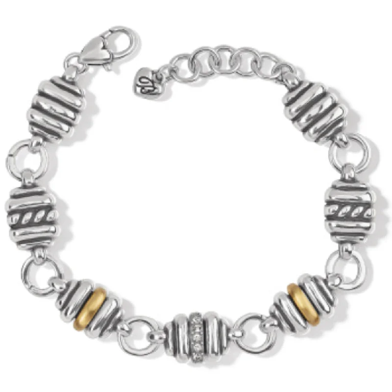 Yellow Gold Chain Brighton Charlotte Bracelet