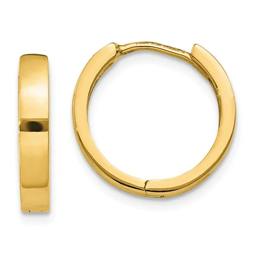 Multi-Stone Necklace 14K Yellow Gold Hinged Hoop Earrings