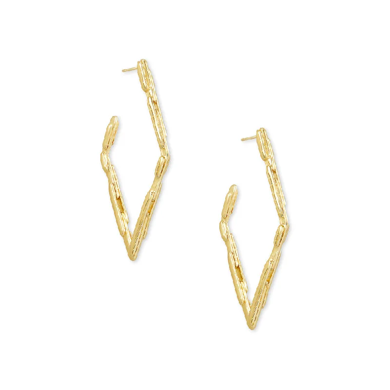 Dainty Minimalist Jewelry Kendra Scott Rylan Hoop Earrings