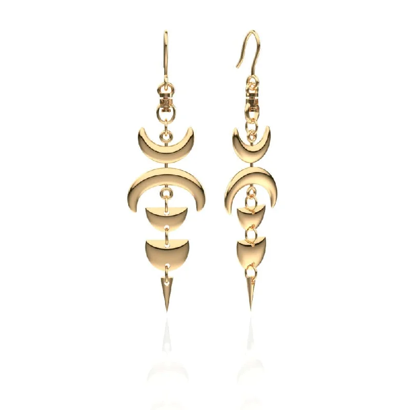 Crescent Moon Earrings