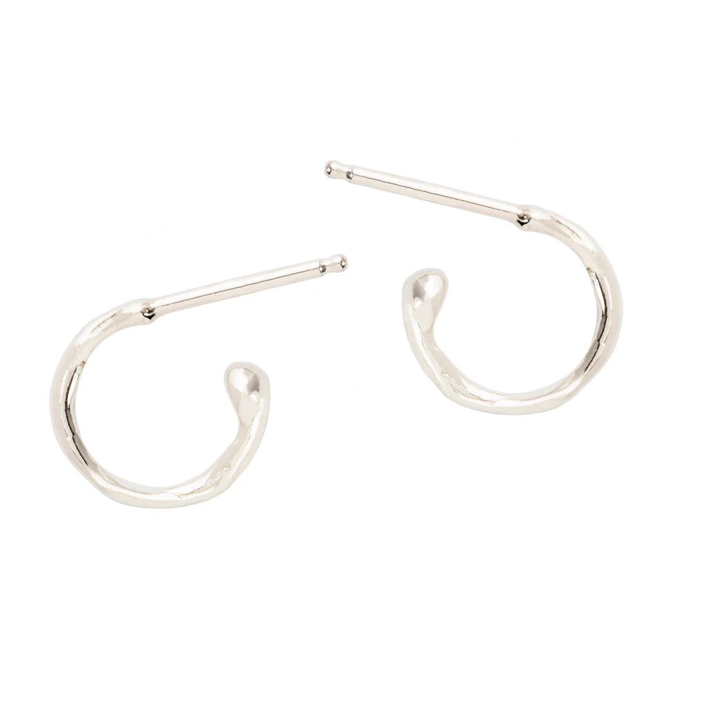 Melt Hoop Earrings