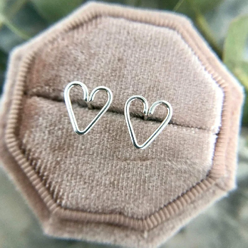 Heart Studs