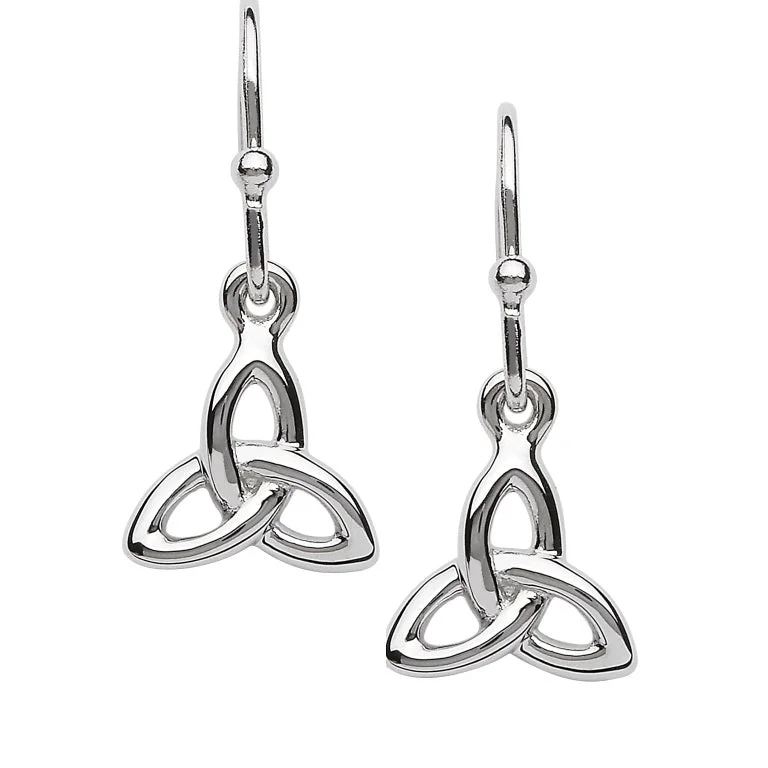 Trinity Knot Drop Earrings