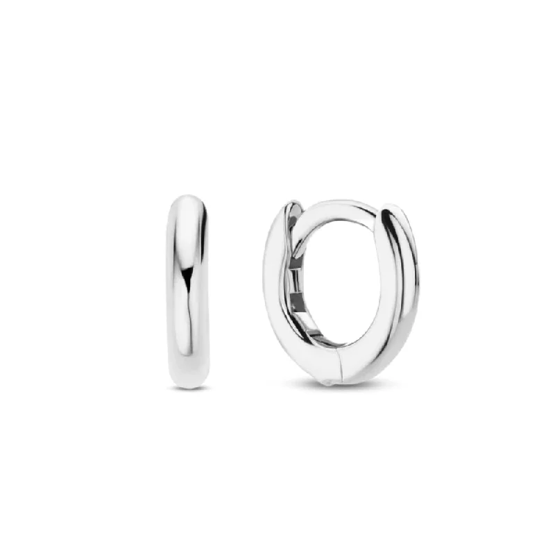 Elegant Cuff Bracelet Ti Sento Mini Huggie Hoops