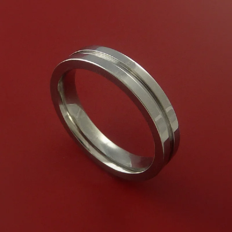 Titanium Ring Fashion Band Style Made to Any Size 3-22