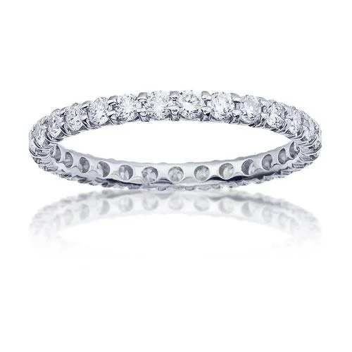 14KT GOLD 1/2 CTW ROUND DIAMOND ETERNITY BAND