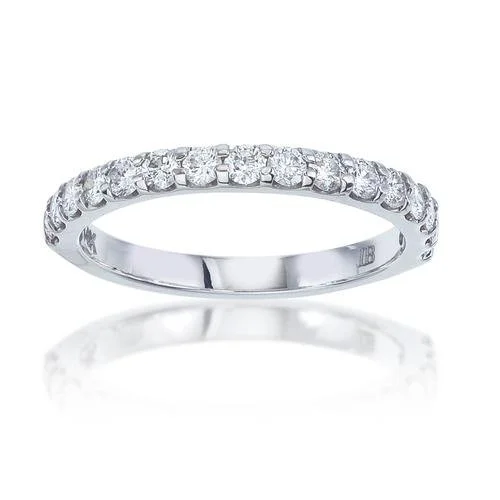 14KT WHITE GOLD 16 ROUND DIAMOND BAND