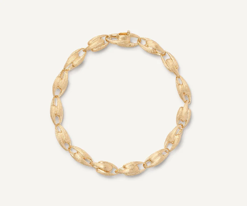 18K Yellow Gold Small Link Bracelet