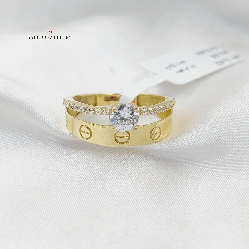 Figaro Twins Wedding Ring