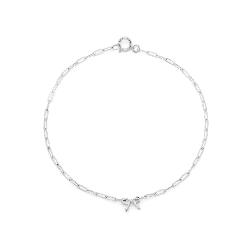 Bow Bracelet | Silver