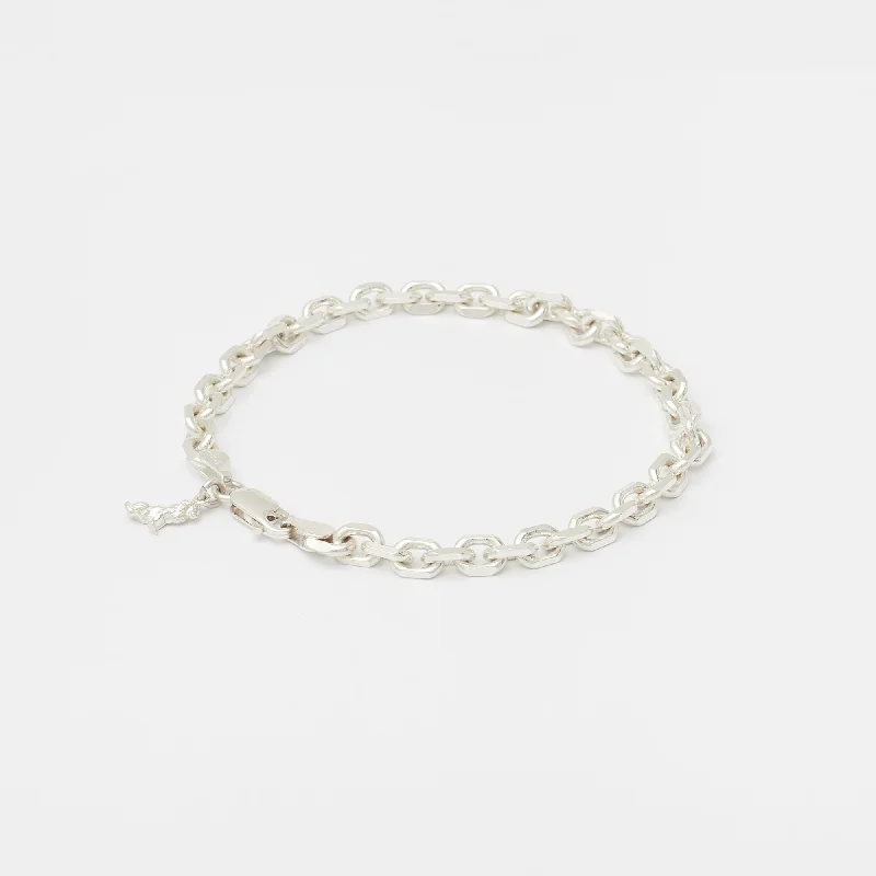 Diamond Cut Bracelet in Silver for her