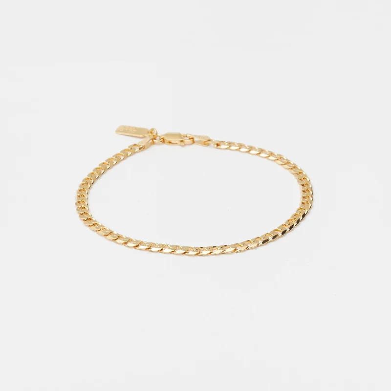 Cuban Bracelet in Gold for her