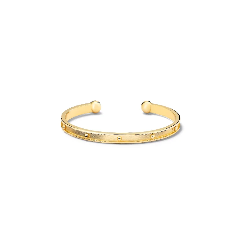 Decimus Cuff Bracelet 18ct Yellow Gold