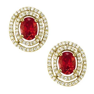 Classic Gold Earrings Fashion Diamond Earring