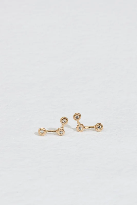 Gold Band Ring JP CONSTELLATION EARRINGS