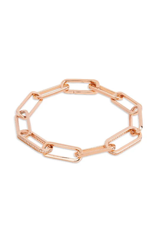 Oval Link Statement Bracelet