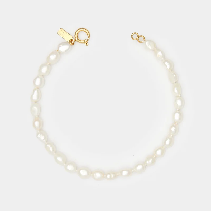 Natural Keshi Pearl Anklet