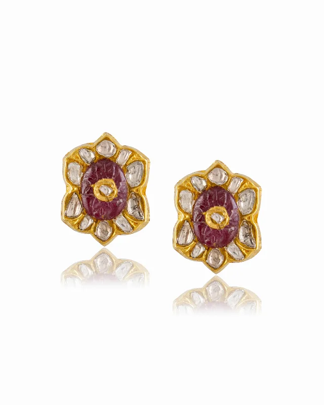 Custom Birthstone Ring Riyanshika Polki Tops